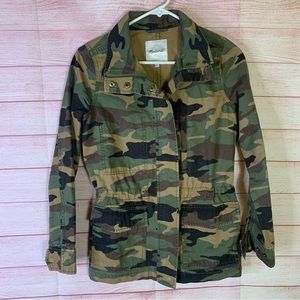 Madewell Dispatch Camo Jacket Size XXS